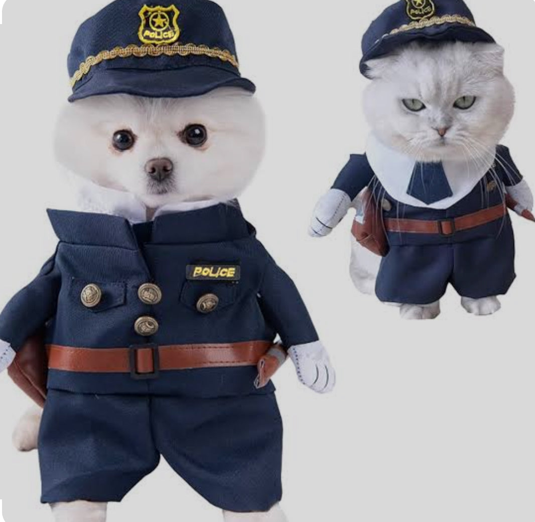 POLICE PET COSTUM