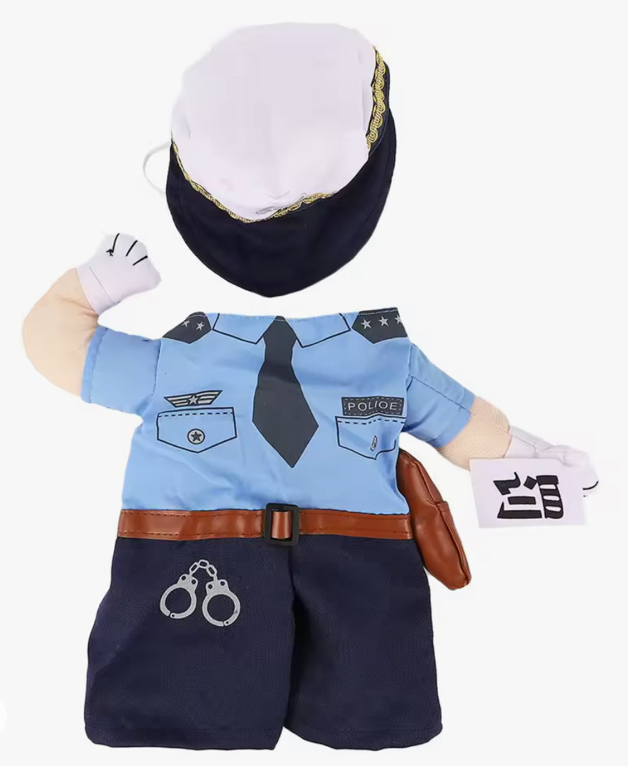 POLICE PET  COSTUM