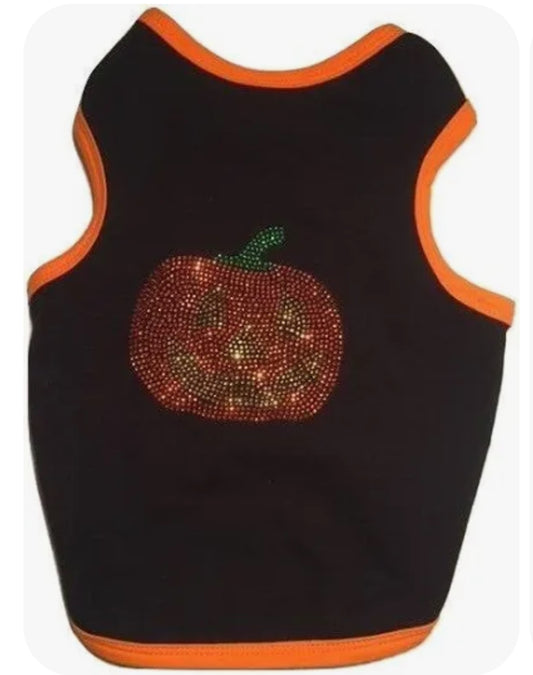 Short sleeve t-shirt Pumpkin bling