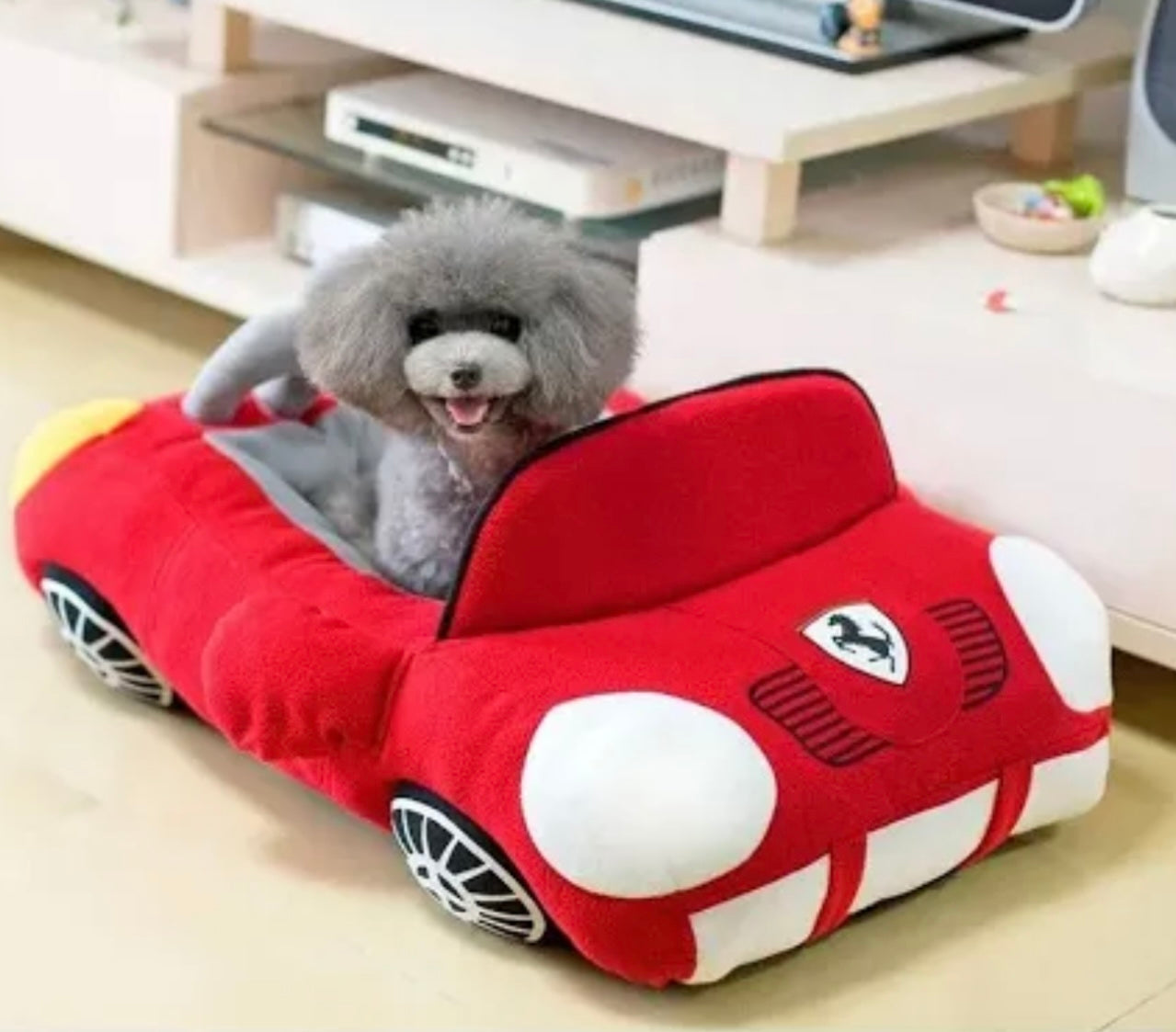 PET FERRARI BED