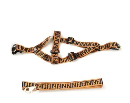 dog leash Collar fendi