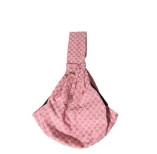 Pet Sling Guccii GG Print